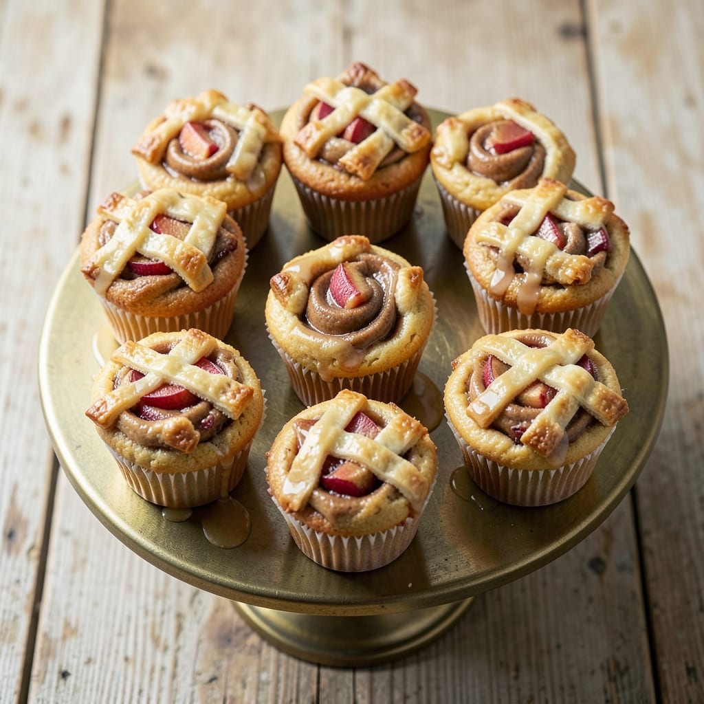Apple Pie Cupcakes Recipe From Scratch: Mini Dessert with Crusty Top and Spiced Filling