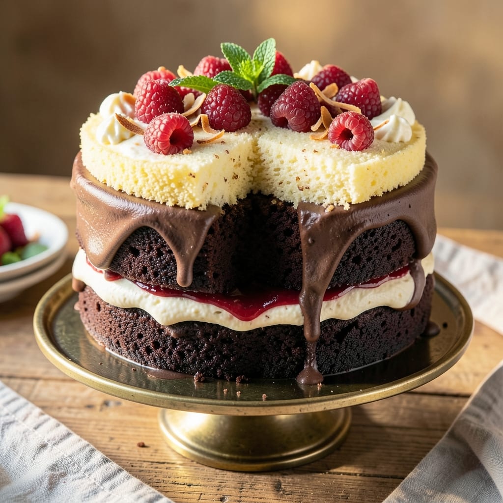 Arnold Palmer Cake Recipe: Coffee-Infused Layers and Creamy Orange Swirls