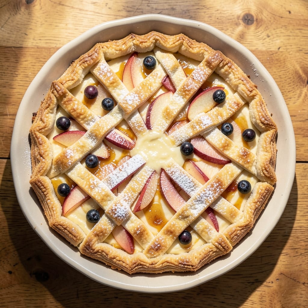 Apple Cheesecake Pastry Recipe: Buttery Crust Meets Spiced Apple Filling