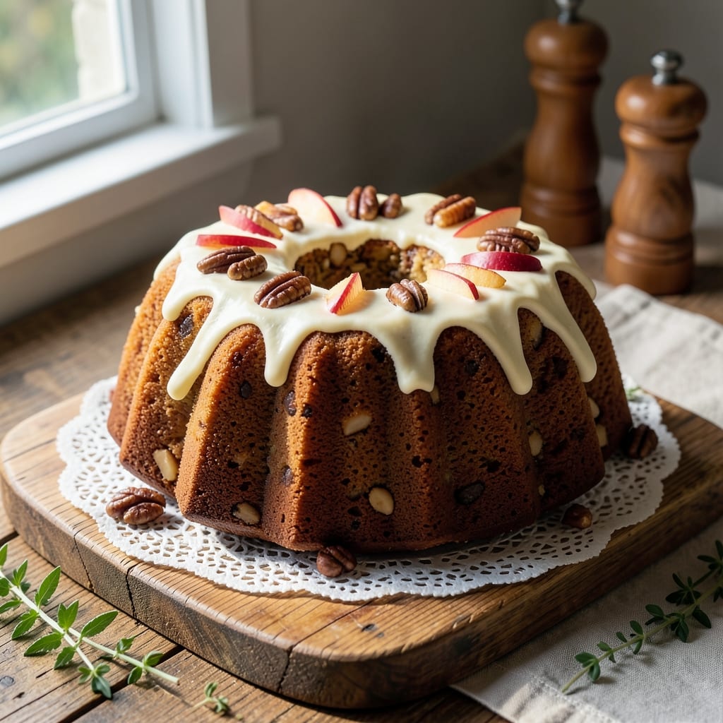 Apple Nut Bundt Cake Recipe: Warm Spice and Toasted Nut Crunch in One Bite