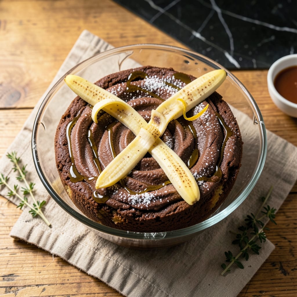 Banana Mud Cake Recipe: Fudgy Chocolate Layers with Banana Ripeness Magic