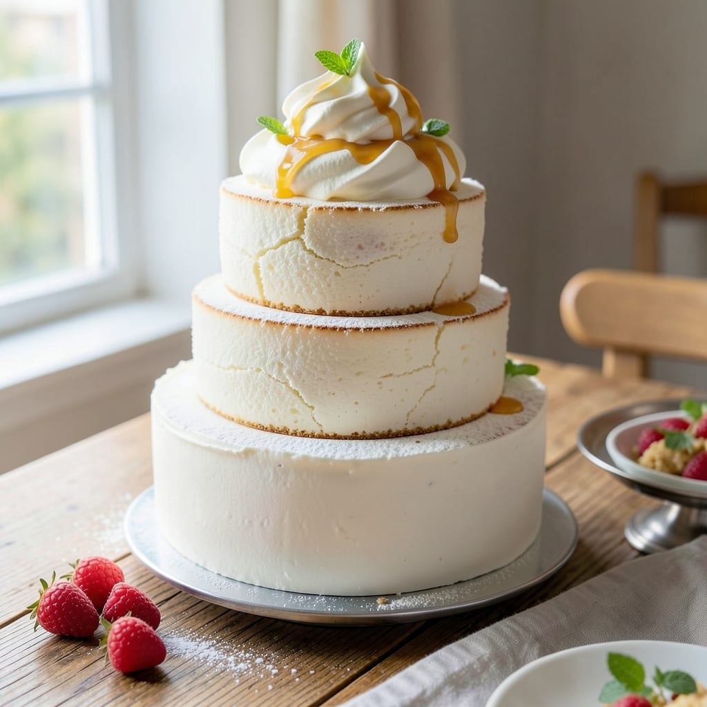 Angel Cake Recipe Uk: Light-as-Air Vanilla Cloud With Flourless Magic