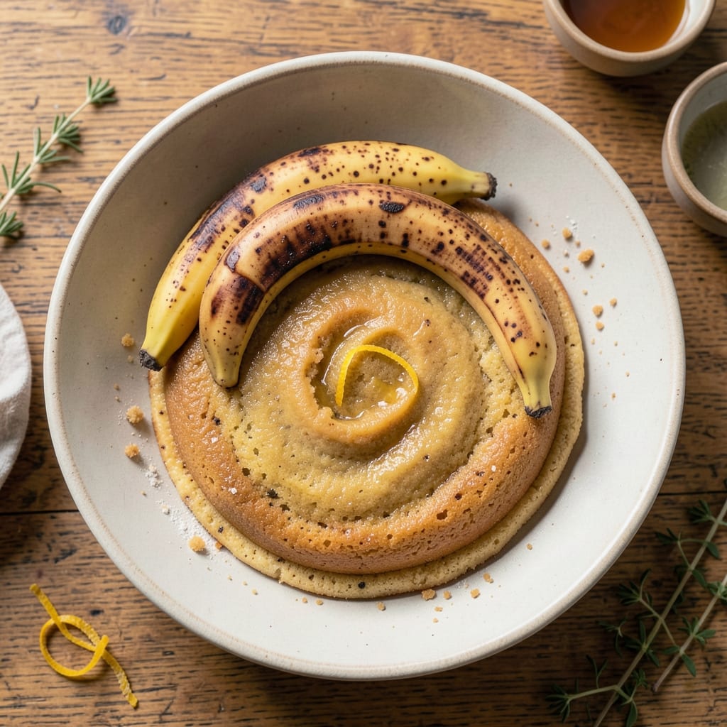 Banana Cake Recipe With 1 Egg: Ultra Moist Layers With Banana Swirl Magic