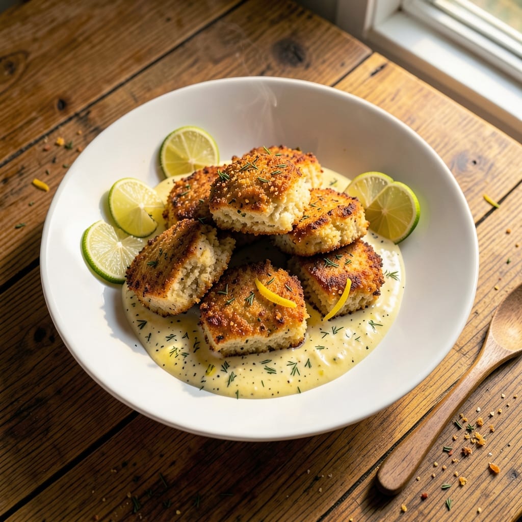 Baked Lump Crab Cakes Recipe: Golden Crunch and Zesty Lemon Twist