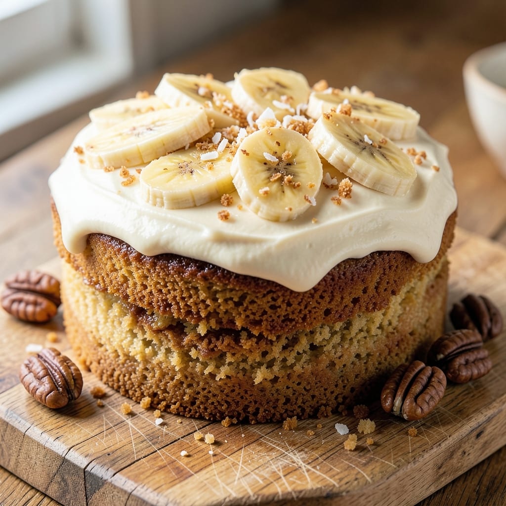 Banana Cake Recipe NZ: Golden Crunch Top With Caramelized Banana Streaks