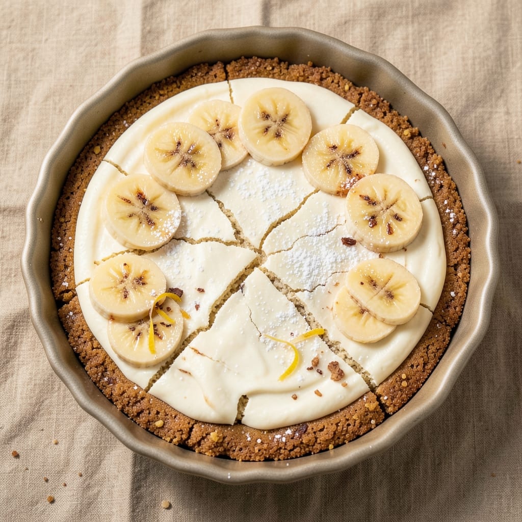 Baked Banana Cheesecake Recipe: Velvety Swirls and No-Bake Stability