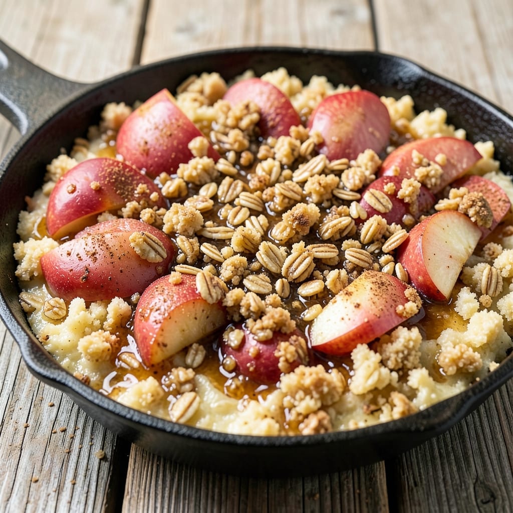 Apple Crisp Recipe Made With Yellow Cake Mix: Shortcut to Homemade Comfort