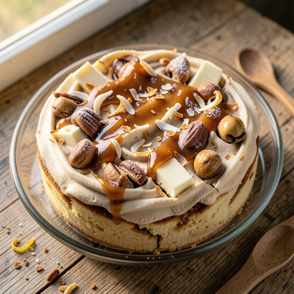 Almond Joy Poke Cake Recipe: Tropical Rum-Inspired Layers With Toasted Coconut Crunch