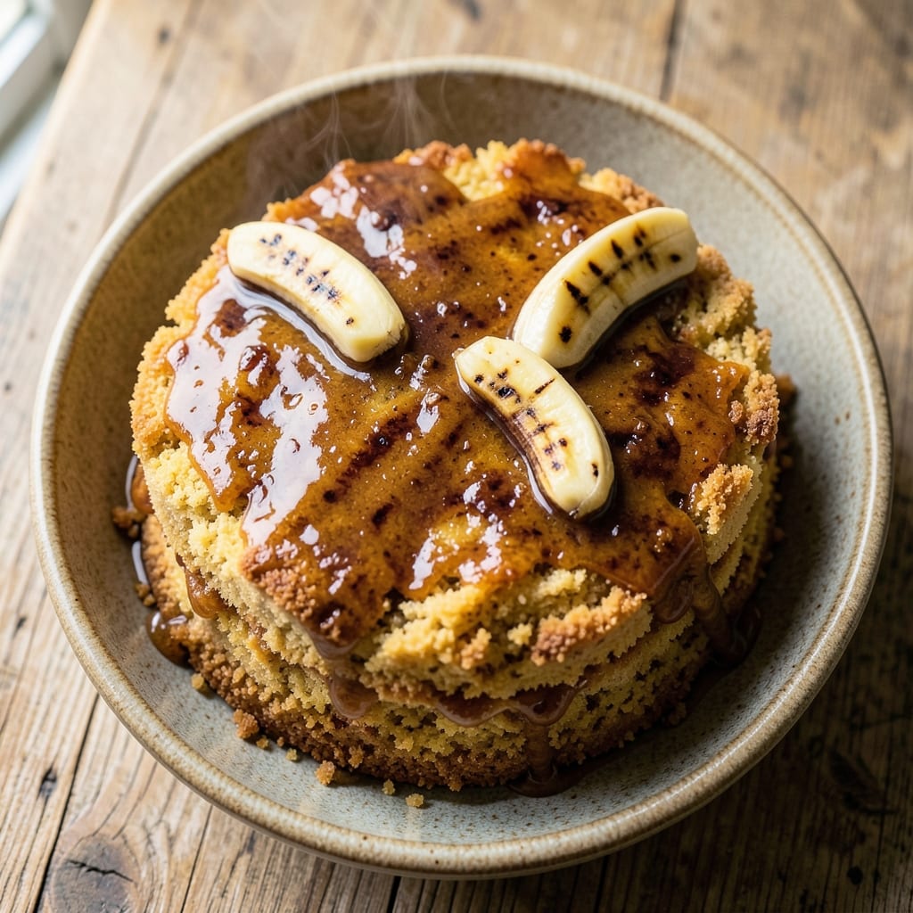 Banana Biscoff Cake Recipe: Rum-Infused Layers With Crispy Streusel Crown