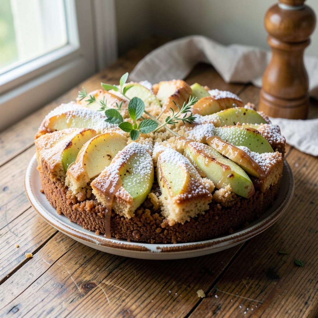Authentic Polish Apple Cake Recipe: Spiced Rum-Infused Layers With Crunchy Top