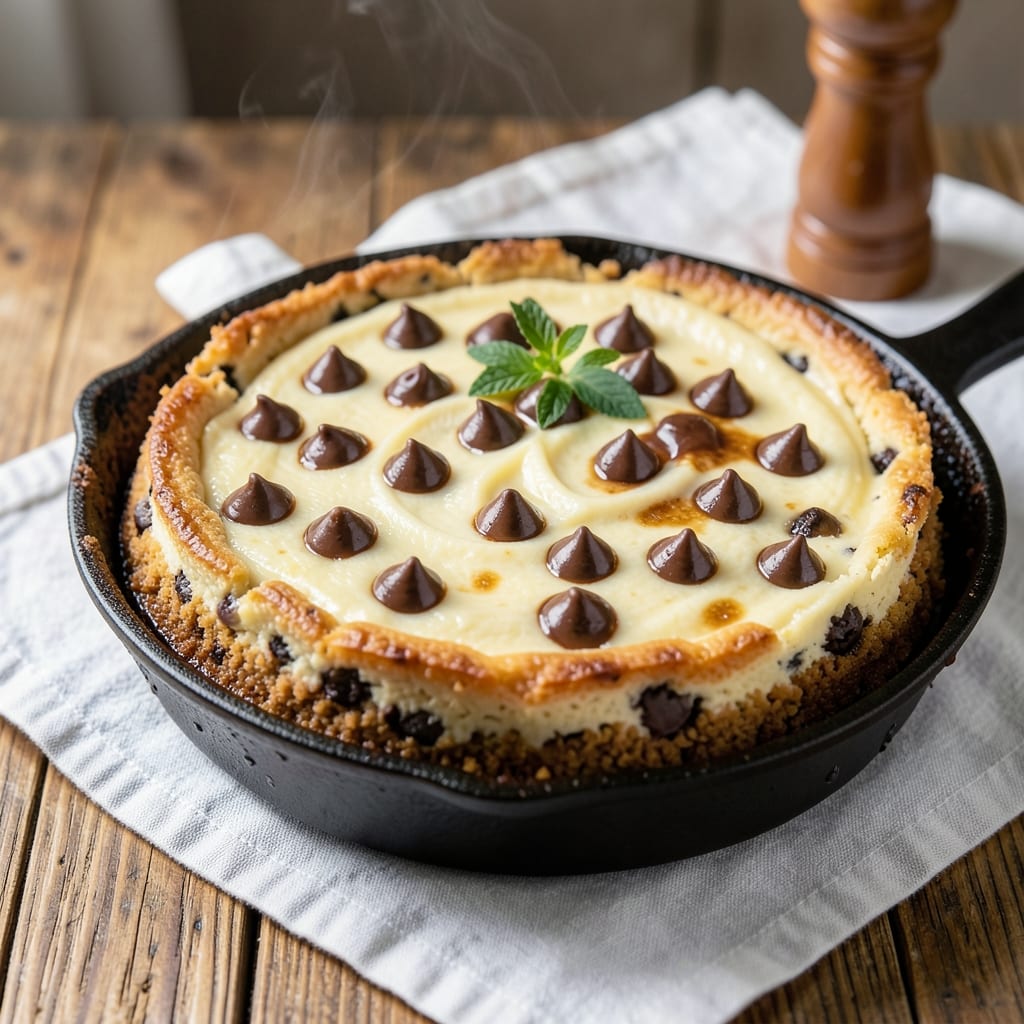 Baked Chocolate Chip Cheesecake Recipe: Fudgy Swirls and Buttery Crust Magic