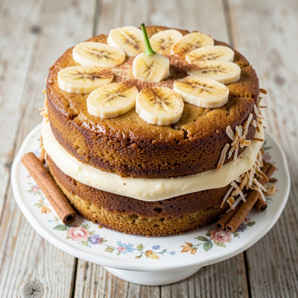 Banana Cake Recipe Shivesh: Warm Spice and Caramelized Banana Swirl Magic