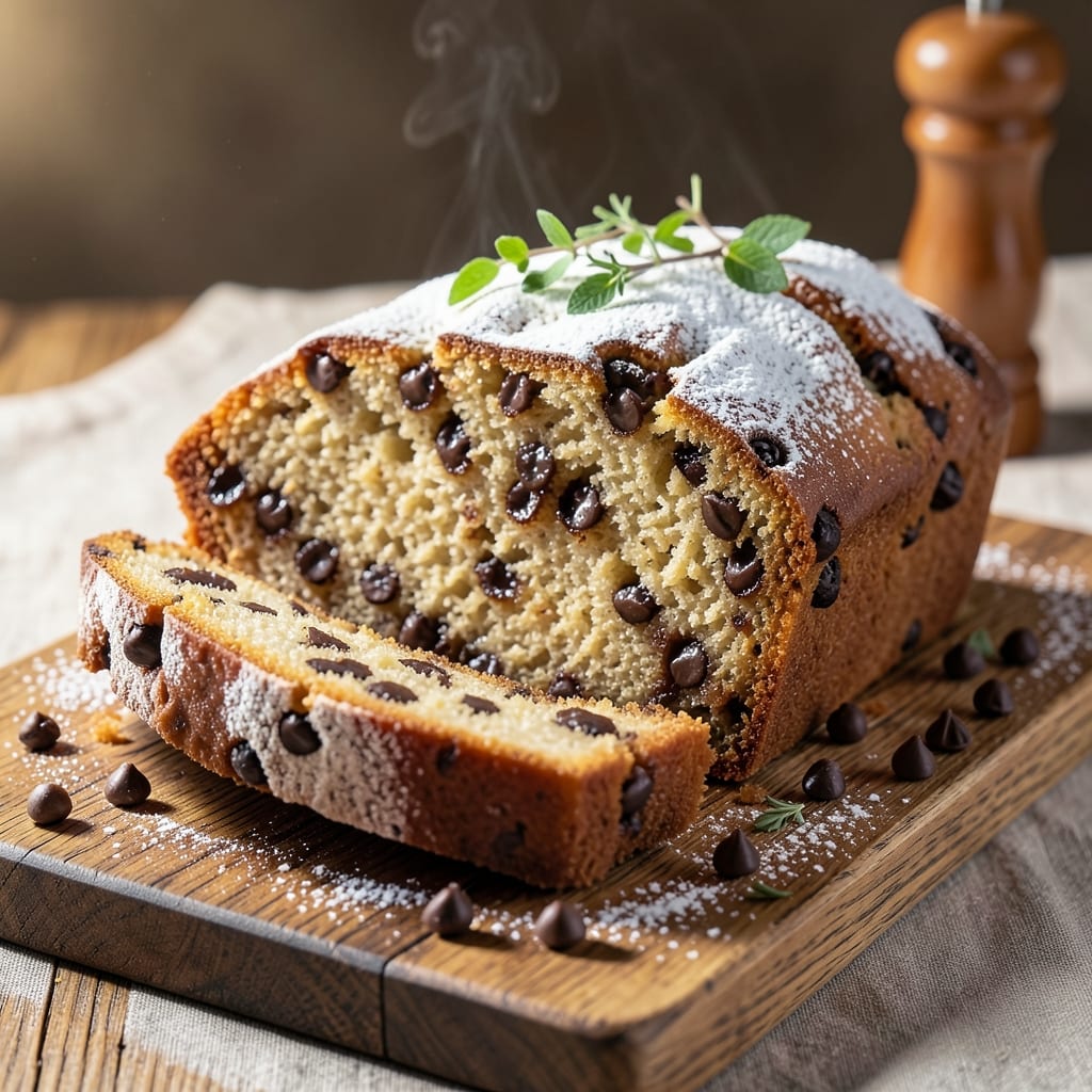 Banana Chocolate Chip Loaf Cake Recipe: One-Bowl Wonder With Fudgy Chocolate Streaks
