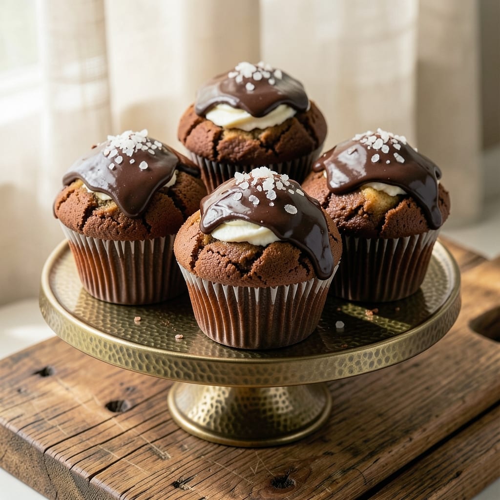Almond Flour Chocolate Cupcakes Recipe: Rich Fudge Swirls With Crunchy Topping