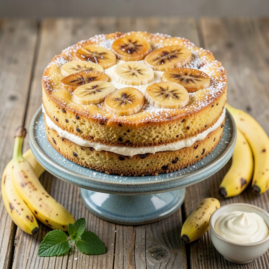 Jamie Oliver's Banana Cake Recipe: Velvet Moisture With Caramelized Banana Swirls