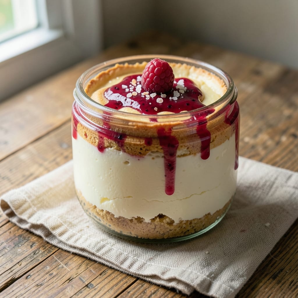 Baked Cheesecake in a Jar Recipe: Individual Portions With Zero Cracking