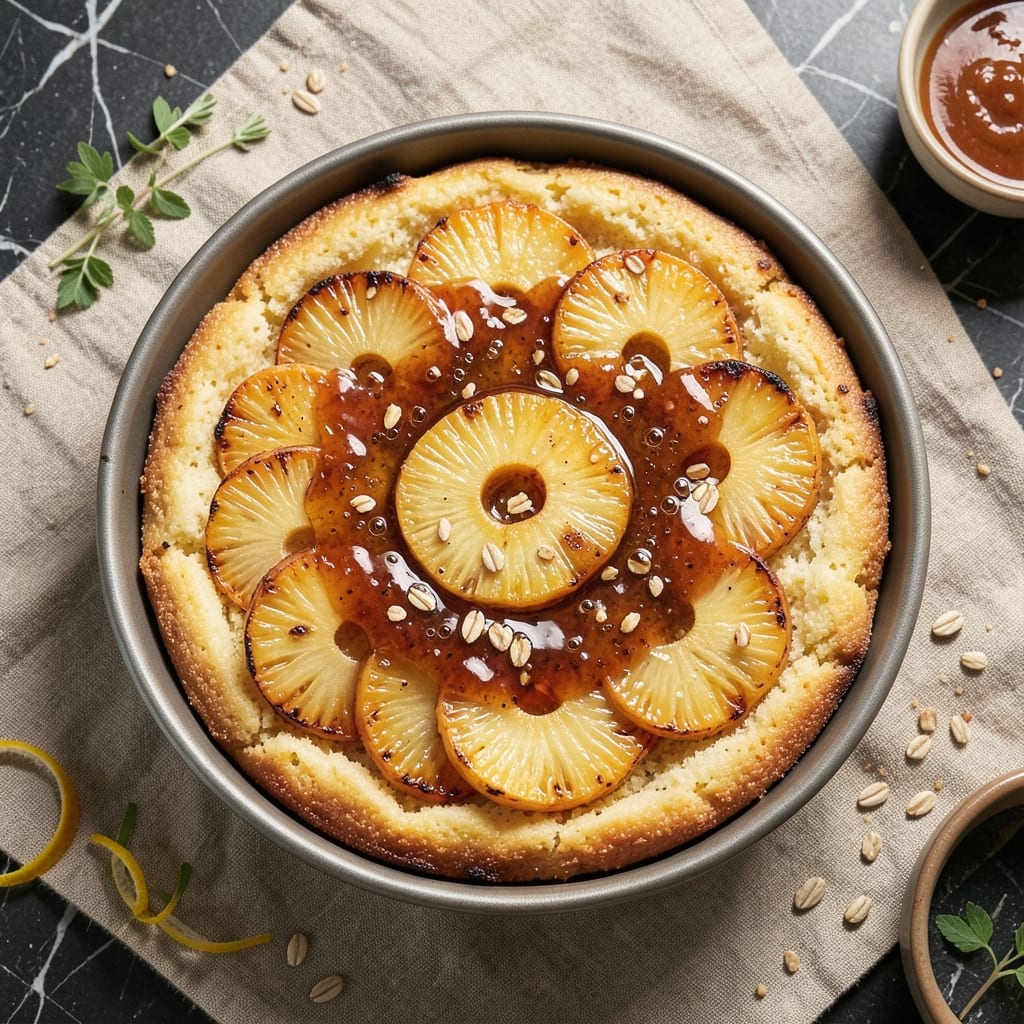 Award-Winning Pineapple Upside-Down Cake Recipe: Caramelized Top With Buttery Streusel Crunch