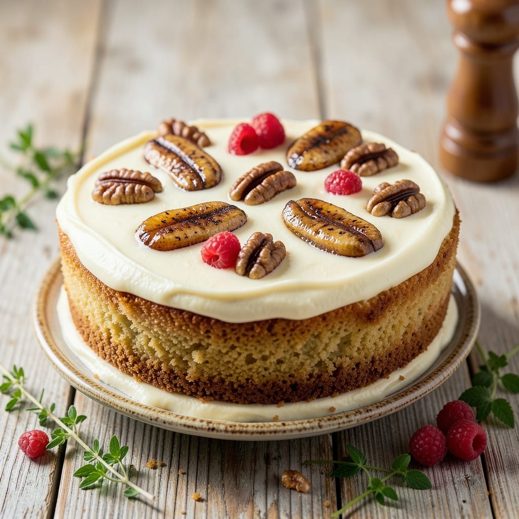 Laura Vitale's Banana Cake Recipe: Warm Spice and Caramelized Banana Layers