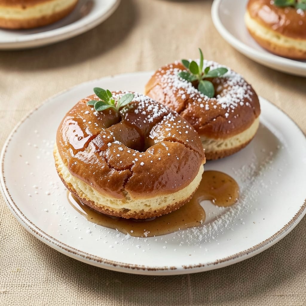 Baked Plain Cake Donuts Recipe: Pillowy Softness With Minimal Effort