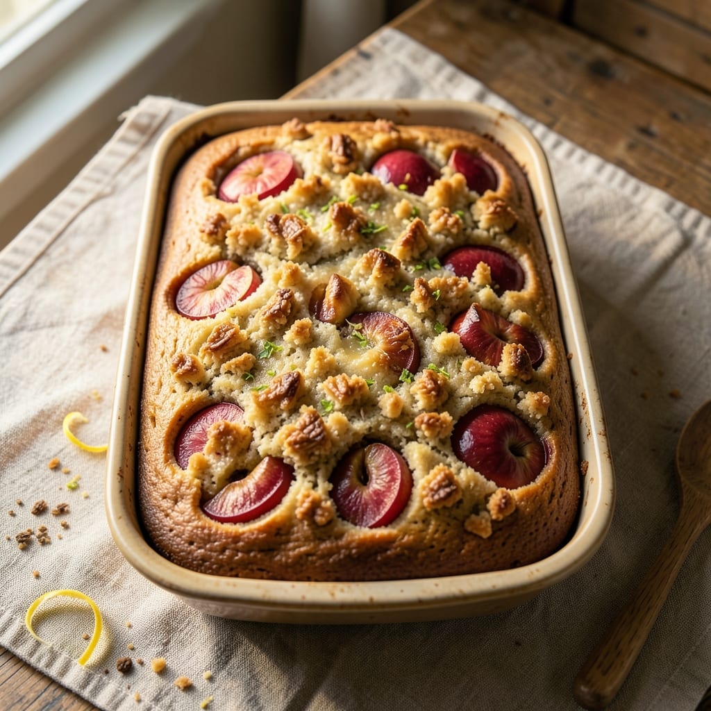 Apple Streusel Loaf Cake Recipe: Cinnamon-Infused Streusel That Won’t Sink