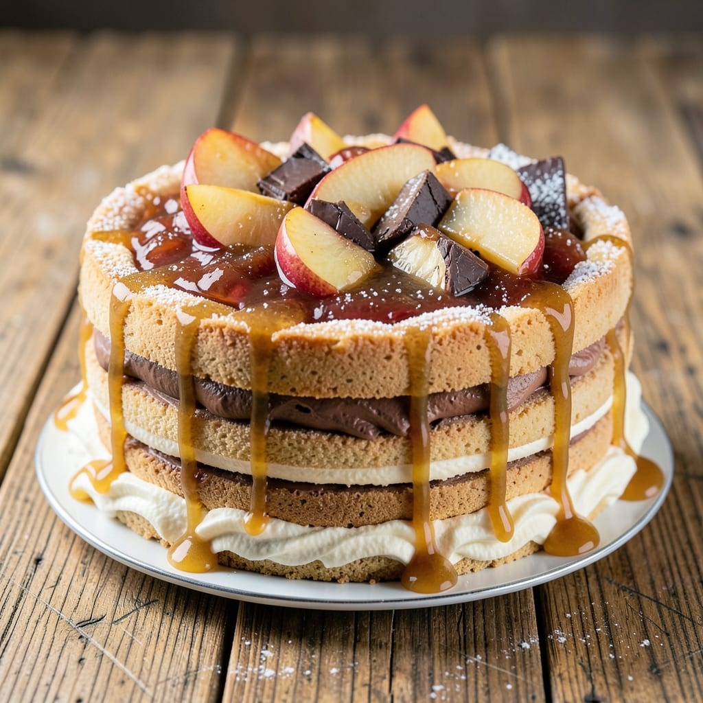 Apple Chocolate Mousse Cake Recipe: Velvety Layers With Hidden Espresso Boost