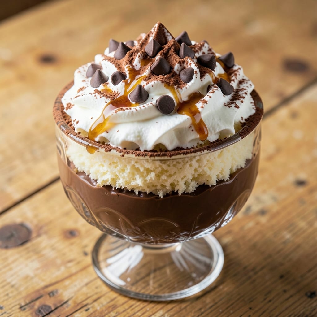 Angel Food Cake Chocolate Trifle Recipe: Light Cloud Meets Rich Chocolate Layers