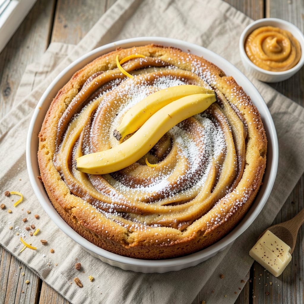 Banana Cake Recipe in 9x9 Pan: Caramelized Top Magic Without the Mess