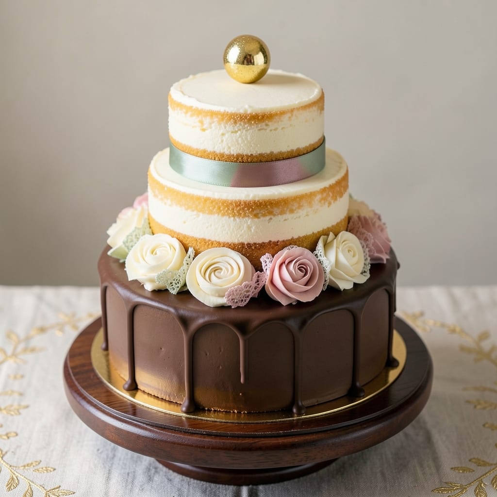 Bakery-Style Wedding Cake Recipe: Tiered Elegance With Buttery Fondant Swirls