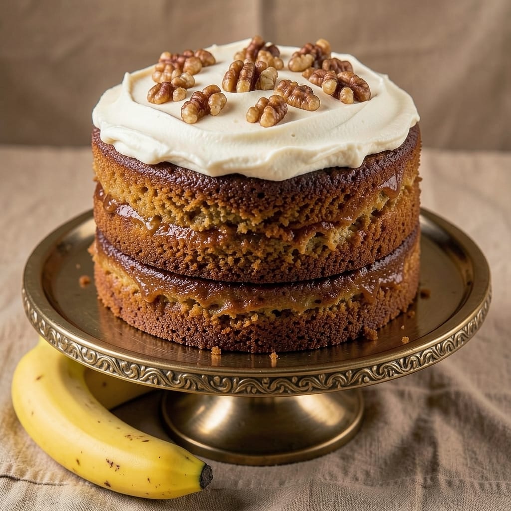 Banana Nut Cake Mix Recipe: One-Bowl Moistness With Toasted Walnut Crunch